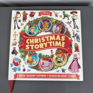 Disney Christmas Story Time Featuring 9 Enchanting Disney Stories Hardcover Book